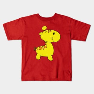 Cute Giraffe Kids T-Shirt